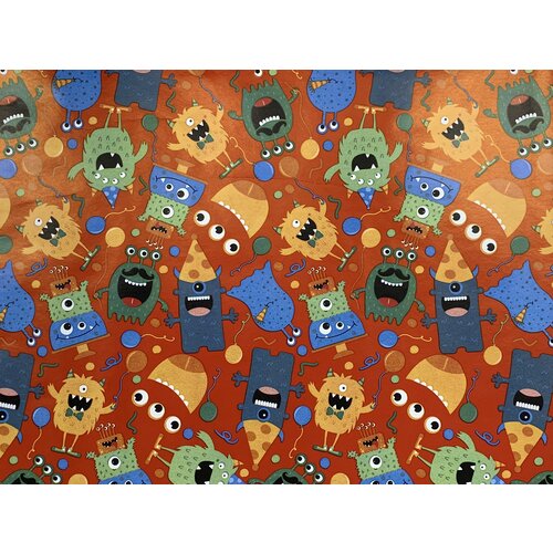 Cadopor - Papier d'emballage - Papier cadeau 200 x 70 cm "Kids" - 30 rouleaux