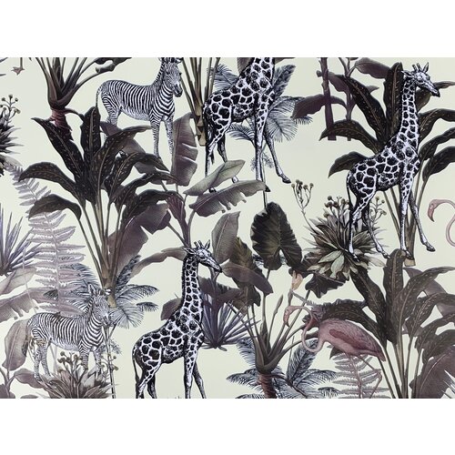 Gift paper - Wrapping paper - Gift paper 200 x 70 cm "Safari" - 10 rolls