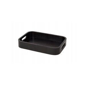 Tray black 25 x 17 cm