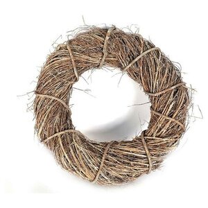 Decostar Couronne décorative decostar narelle 32 x 7 cm en bois gris