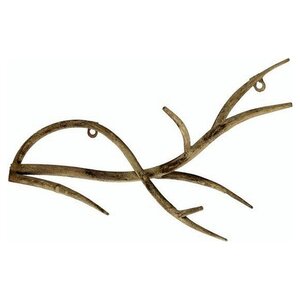 Non Branded Wall decoration antlers | Brown | 22 x 46 x 14.5 cm | Pendant
