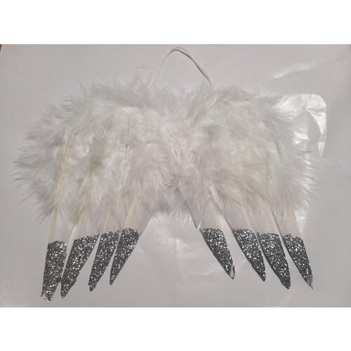 Angel wings of feathers 18 cm