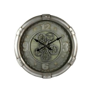 Countryfield Orologio da parete senza marchio Darlington 62 cm Acciaio Argento