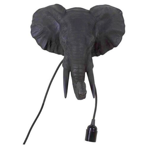 Countryfield Wandlamp Olifant Orwell Zwart - 33 cm