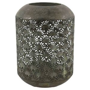 Countryfield Tealight holder Rhiana van Metal - Gray - 30 cm