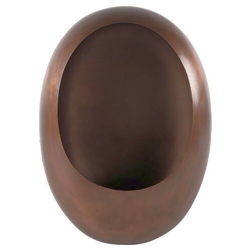 Countryfield Non-Branded Tealight holder Eggy 17.5 x 44 cm Steel Brown