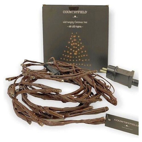 Countryfield Arbre de Noël à LED Countryfield Éclairage LED pour le mur 100 x 120 cm | 136 LED