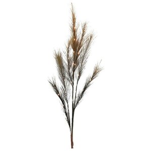 Countryfield Decorative branch feathered with LED - Brown - 90 cm