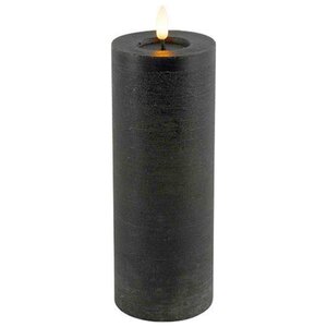 Countryfield Countryfield LED Stub candle Rustic 20 cm - Black