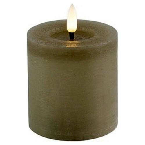 Countryfield Countryfield LED Stub candle Rustic 8 cm - Beige