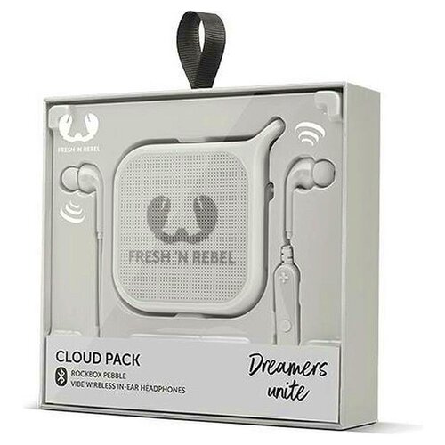 Fresh 'N Rebel Cloud Pack Mono Wireless Loudspeaker Gray