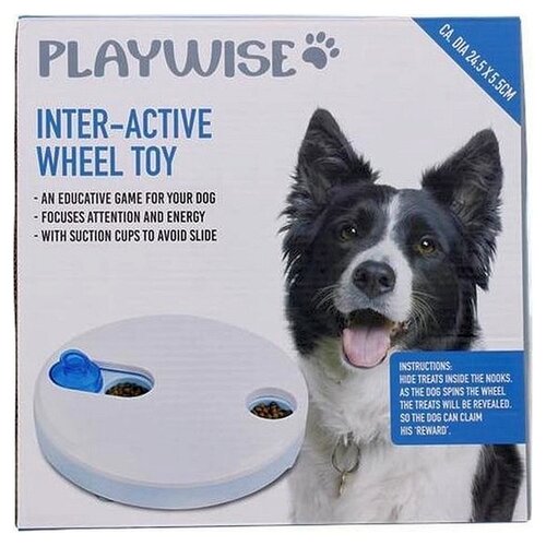 Dog toys with kibble | Interactive | Focus on Attentions and Energy Interactive Wheel Play Wheel