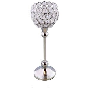 Kryształowy świecznik na podgrzewacze 12 x 36 cm Kryształowy świecznik na podgrzewacze 12 x 36 cm