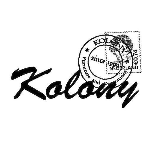 Kolony Vase metal black