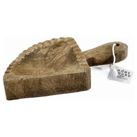 Cloche de bois 20 x 10 x 3,5 cm