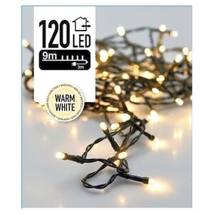 Iluminación LED Blanco Cálido 120 LED IP44 - 9 metros Iluminación LED Blanco Cálido 120 LED IP44 - 9 metros