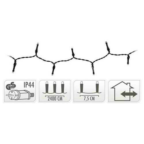 Éclairage LED 320 LEDS 24 mètres multicolores Éclairage LED 320 LEDS 24 mètres multicolores