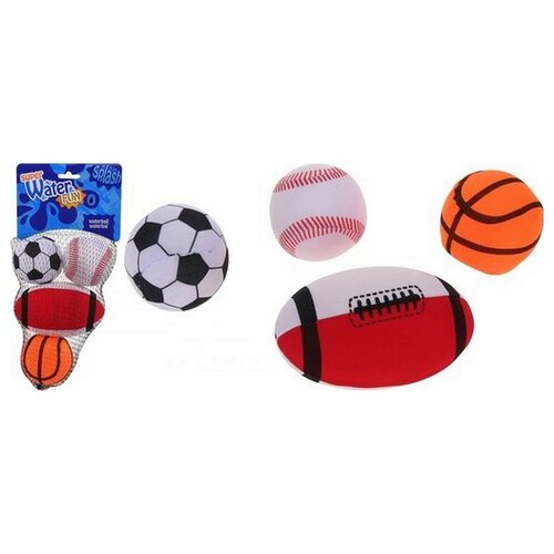 Free and Easy Waterball Set Sport Theme 4 pieces