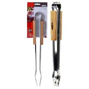 Barbecuetang met Houten Handvat | 41 cm