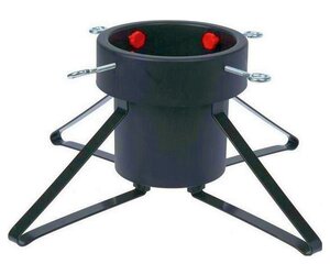 Nampoo Christbaumständer – Medium – für Bäume bis 2 Meter – 1,8 l Wassertank – Schwarz | Weihnachtsdekoration | Weihnachten