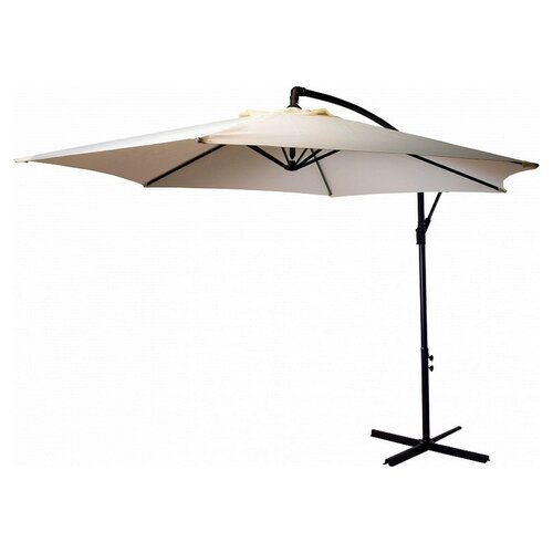 Zw.Parasol Banana Ecru R. 300 cm