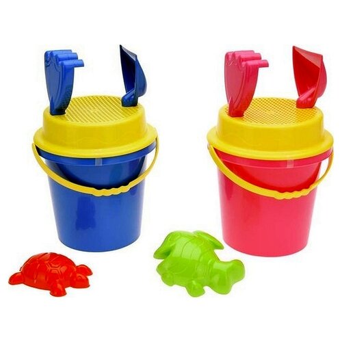 Bucket set 5-piece beach set for boy or girl