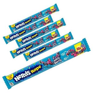 6x Wonka Very Berry Nerds Rope 26 Gramm - Vorteilspack Candy