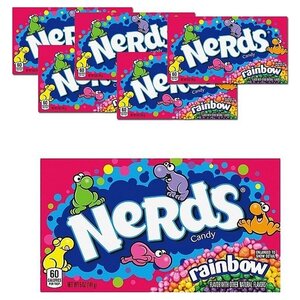 Boîte de Mix de nerds, Bonbon américain, Bonbon américain, Rainbow  -en-ciel de nerd