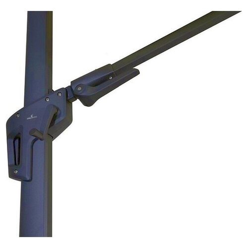 Lesliliving Zweefparasol VirgoFlex Taupe Ø350 cm - inclusief kruisvoet