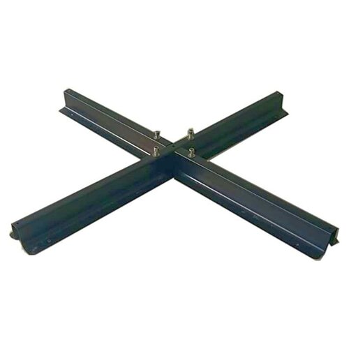 Lesliliving Parasol voladizo VirgoFlex Taupe 300 x 300 cm (incluye base en cruz)