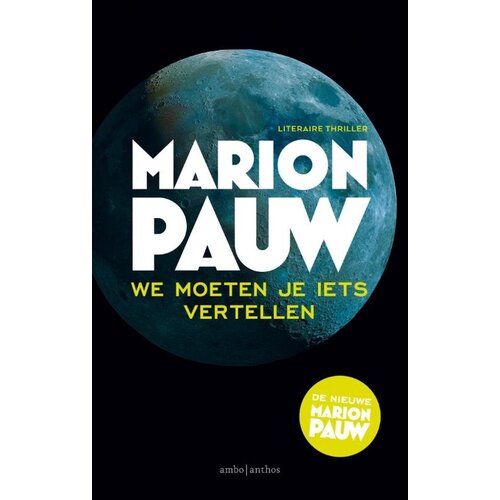 We have to tell you something Marion Pauw