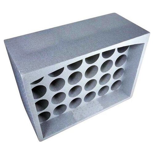 Rack de bouteilles pour 24 bouteilles - Isulant - Polystyrène léger - Empilable - 67x50x 29,5 cm - max 74kg