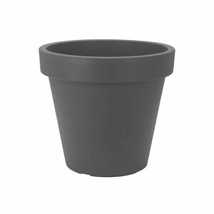 Kunststof Bloempot Antraciet Ø78 cm - Dubbelwandig - Hoogte 67 cm