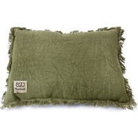Sizo Handmade Cushion 30 x 45 cm - Olive