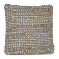 SIZO coussin fait à la main Bombay 45 x 45 cm - Gray