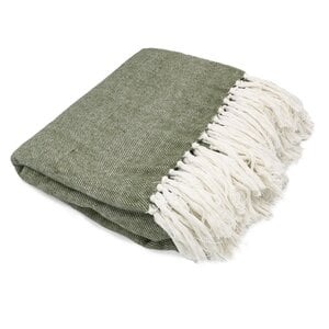 Sizo Handmade Sizo Plaid Madras fatto a mano 130 x 170 cm - Oliva Sizo Handmade Sizo Plaid Madras fatto a mano 130 x 170 cm - Oliva