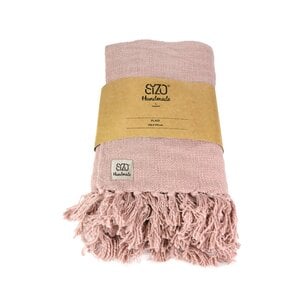 Sizo Handmade Plaid fatto a mano Sizo 130 x 170 cm - Rosa Sizo Handmade Plaid fatto a mano Sizo 130 x 170 cm - Rosa