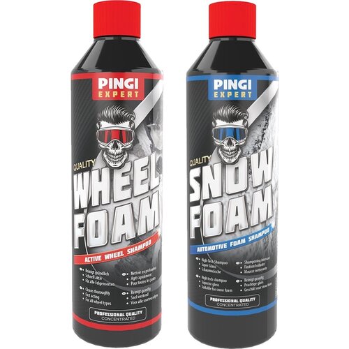 Pingi Foam Boss Premium Snow Foam Kit + Premium Wheel Foam Kit