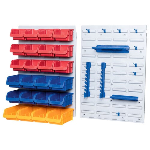 Système de stockage parkside pour outils 75 pièces