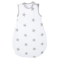 Roba Sleeping Bag Little Stars Junior 70 cm Cotton White Size 62/68