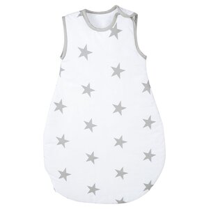 Roba Roba Sleeping Bag Little Stars Junior 70 cm Cotton White Size 62/68