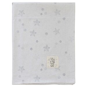 Pericles Funda nórdica Pericles Estrella 100 x 140 cm Blanco/Gris Pericles Funda nórdica Pericles Estrella 100 x 140 cm Blanco/Gris
