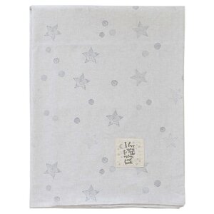 Pericles Pericles Down Cover Star 100 x 140 cm White/Gray