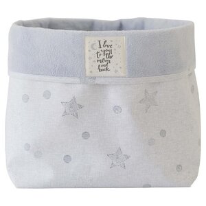 Pericles Cesto portaoggetti Pericles Star Medium 30 cm Grigio