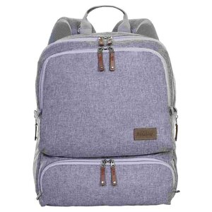 Nuby Luiertas 15 Liter 34,5 x 27 x 16,5 cm Polyester Grijs