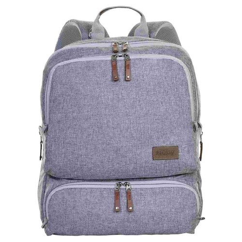 Sac à couches NuBy 15 litres 34,5 x 27 x 16,5 cm Gray en polyester