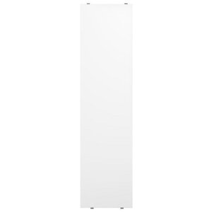 Zestaw regałów 3 szt. - biały - 78 x 20 cm