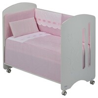 Don Algodon Bed linen Zoe Girls Cotton Pink 3-piece