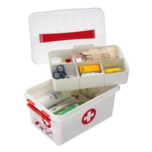 Sunware Sunware Q-Line First Aid Box avec couvercle 6 litres