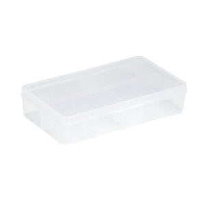 Sunware Caja transparente Sunware Q-Line de 8 compartimentos Sunware Caja transparente Sunware Q-Line de 8 compartimentos